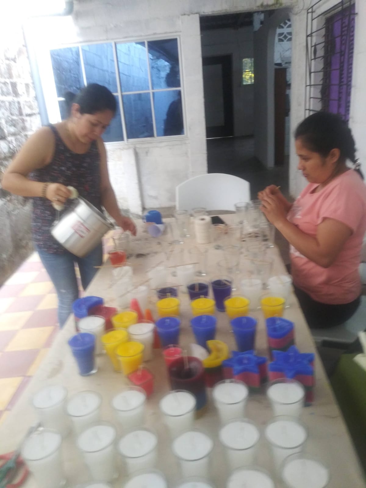 Elaboración de velas 
